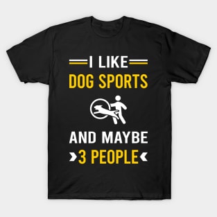 3 People Dog Sport T-Shirt